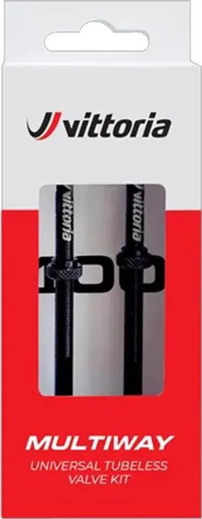 Vittoria Multiway Tubeless Ventil Alu 100 mm pour jante VTT et route