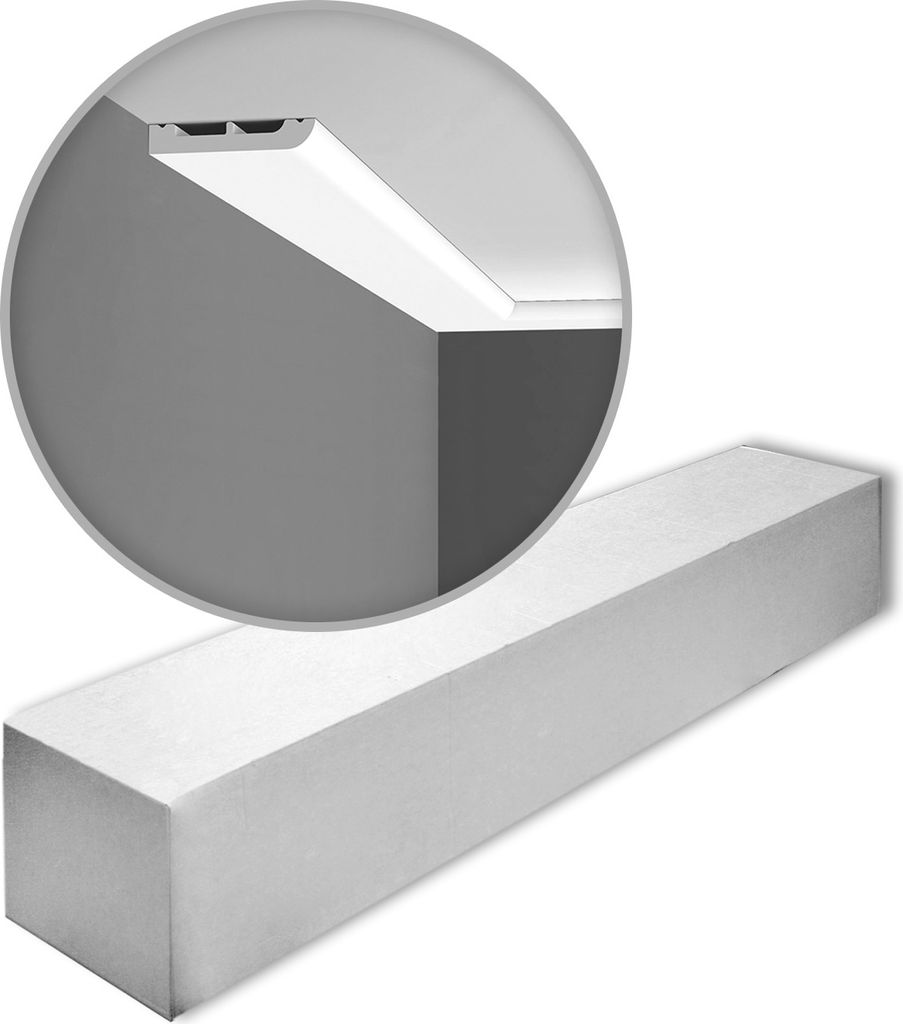 Orac Decor SX183-box AXXENT Sockelleisten 1 Karton SET mit 34 Wandleisten | 68 m