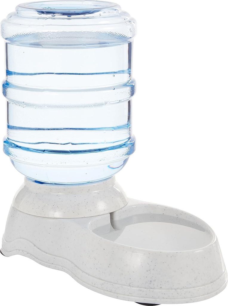 Food and Water Dispenser for Pets, Drinker, 3.8 Litres, Size S, Transparent, Dogs and Cats, 1 Unit