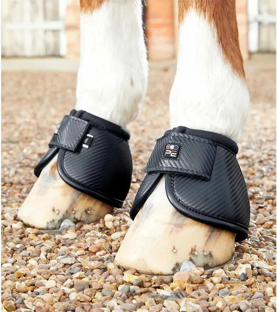 Cloches Aramide Premier Equine Carbon Tech - Haute Protection Noir L