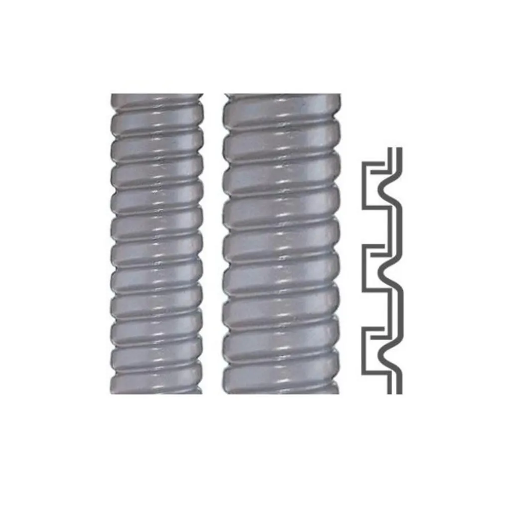 Gaine Flexa SPR-PVC-AS AD14 robuste et étanche pour milieu industriel