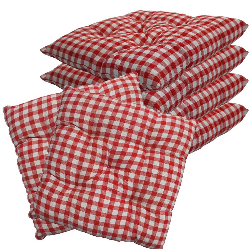 Stuhlkissen 38x38 cm ComfySeat - Sitzkissen mit 6 cm Produktbild 