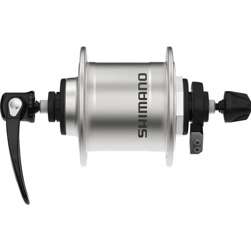Dynamo Moyeu Alivio DH-T4000 Shimano 32 Trous Argent Performance