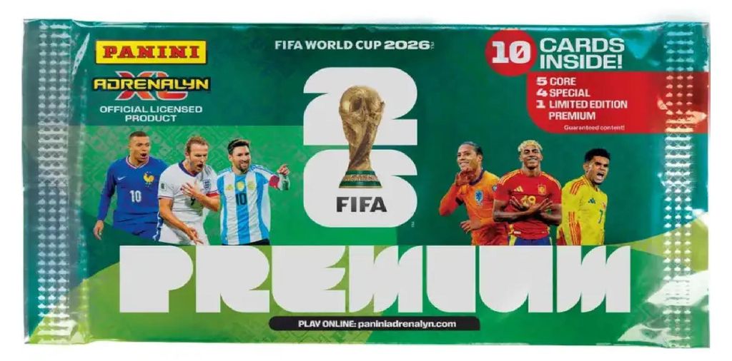 Panini FIFA World Cup 2026 Adrenalyn XL Premium Pack Produktbild 