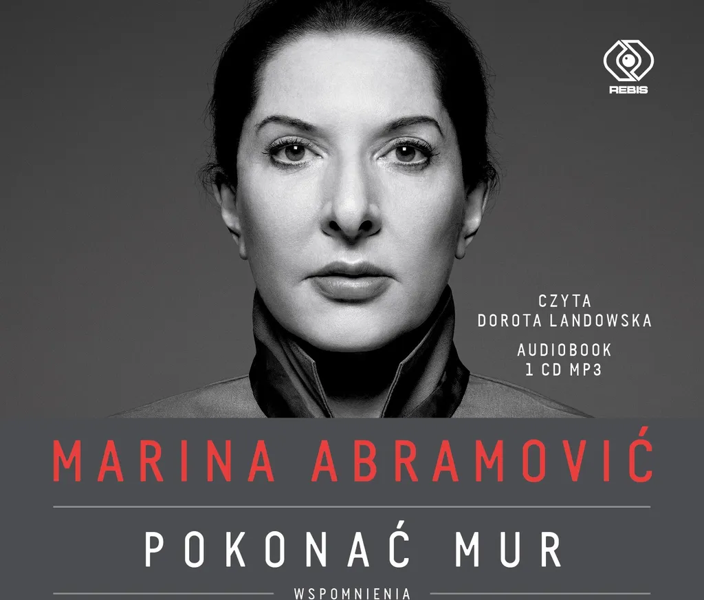 Livre autobiographie Marina Abramović Franchir le mur édition polonaise