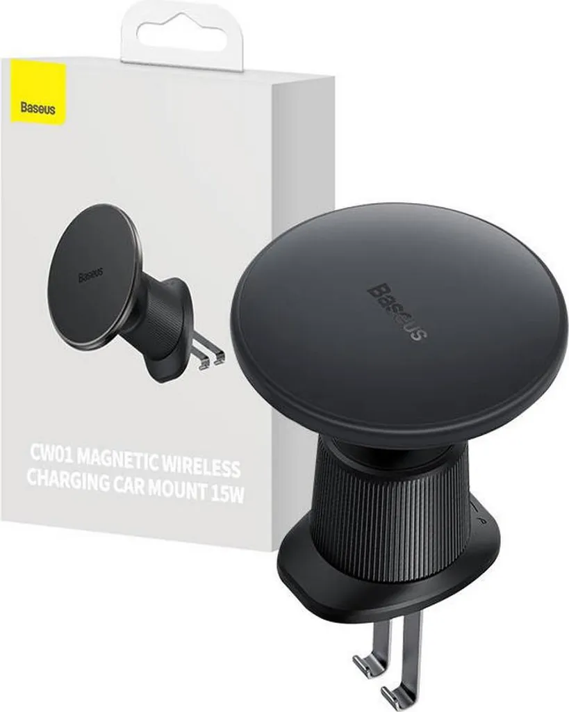 Baseus CW01 Caricatore Auto Magnetico Wireless 15W per Smartphone