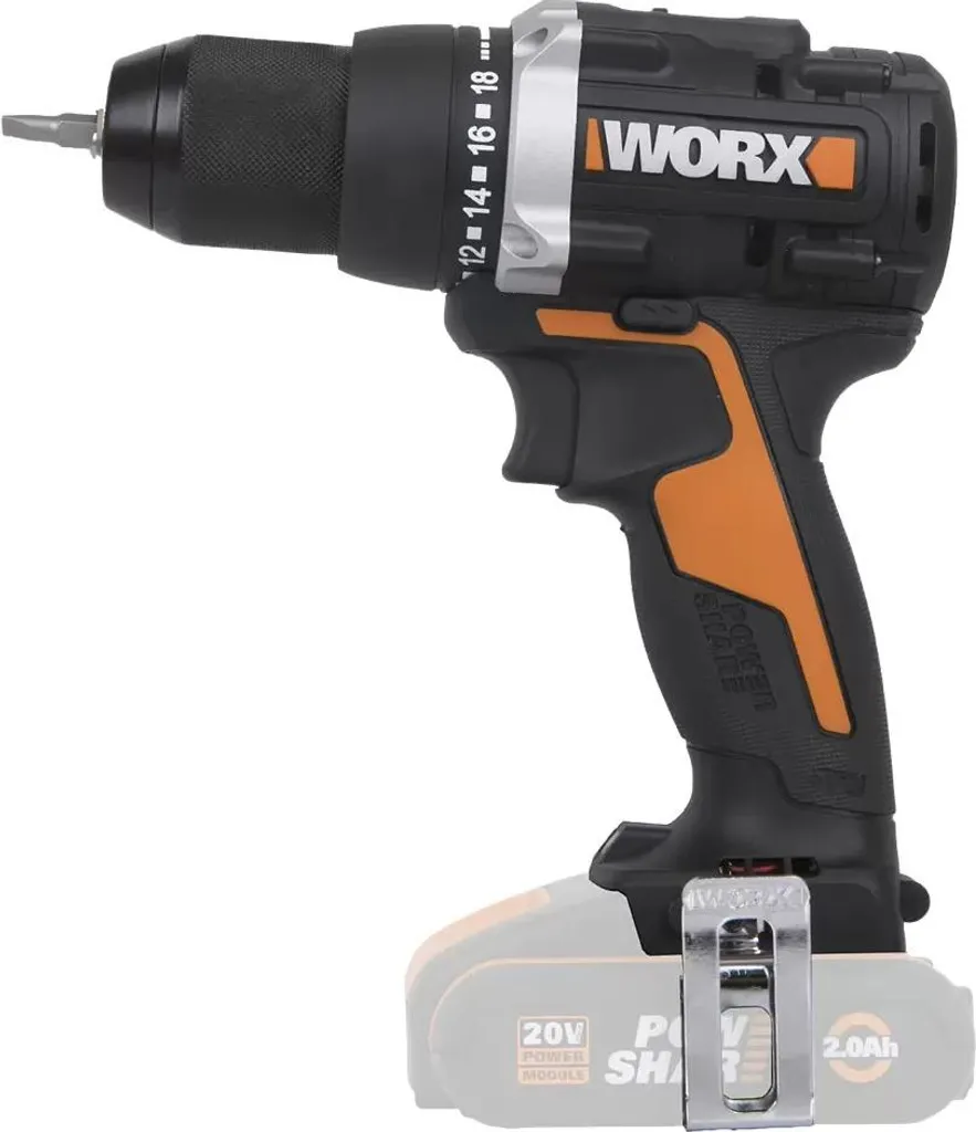 Perceuse sans fil WORX Nitro 20V WX102.9 moteur Brushless 60Nm sans fil - 5