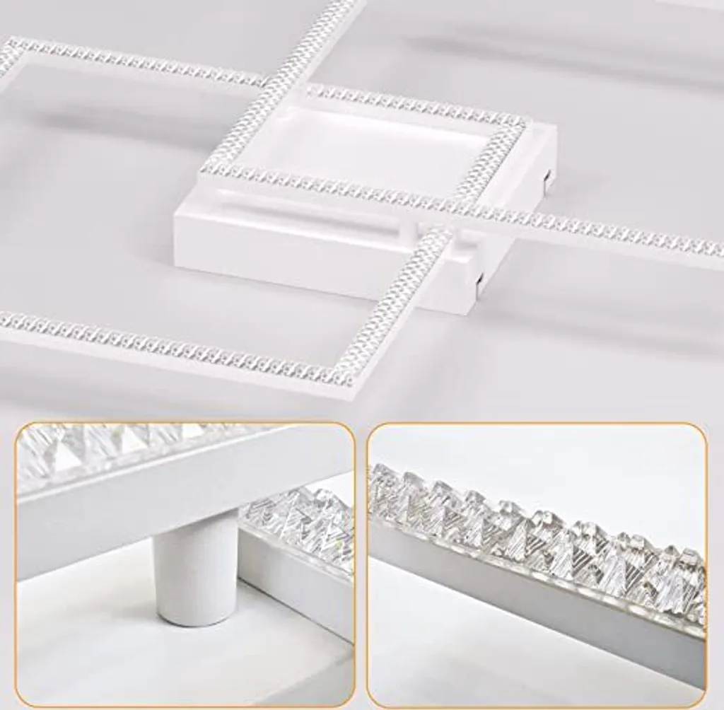 Plafonnier Salon LED 52W - Solution Éclairage Design et Économique - 5