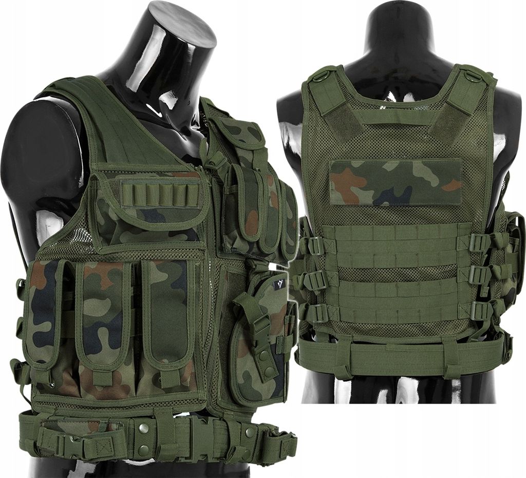 Męska kamizelka airsoftowa Dominator "Huzar" z systemem Zdjęcie produktu 