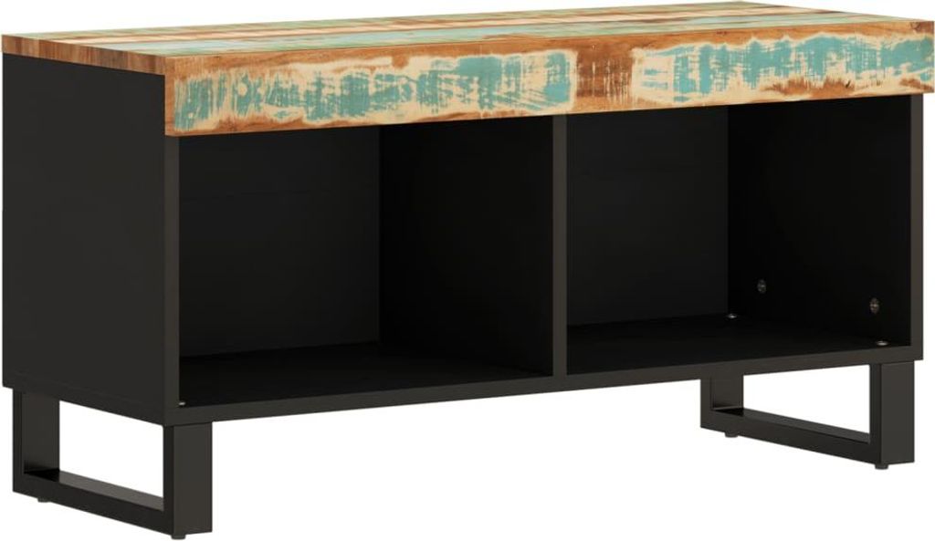 vidaXL TV-Schrank 85x33x43,5 cm Altholz Massiv Produktbild 