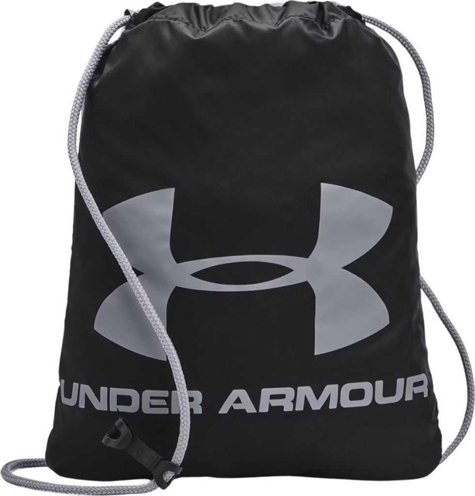 Under Armour UA Ozsee Sackpack Black/Steel 16 L Gymsack