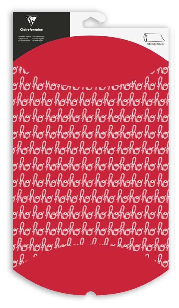 Sac Cadeau Motif Cyanotypie Clairefontaine Large avec Poignées
