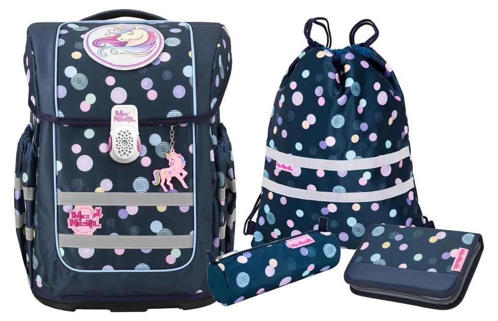 McNeill ERGO COMPACTO Schulranzen Set, 5tlg. POLLY Produktbild 