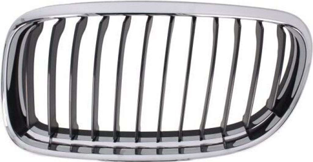 BLIC 6502-07-0062991AP Kühlergrill Frontgrill für BMW 3 Touring (E91) 3 Limousine (E90) Links Chrom/Schwarz
