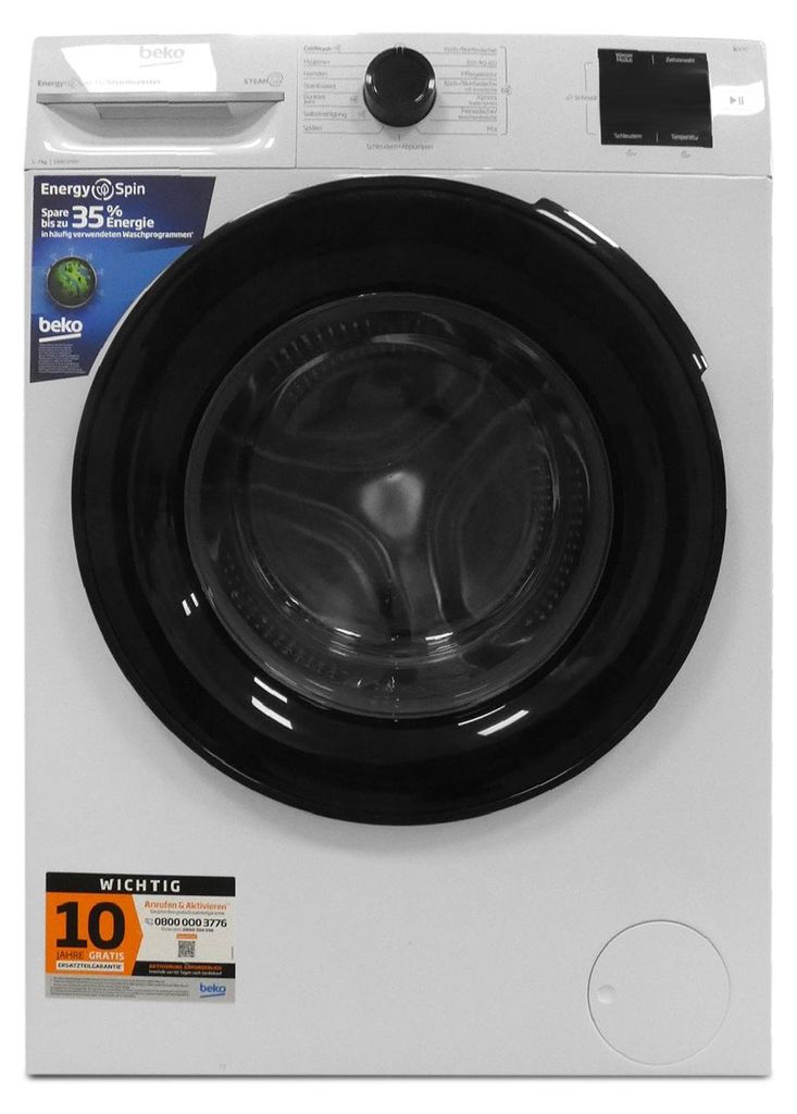 - Beko BM3WFU3741X Waschmaschine Produktbild 