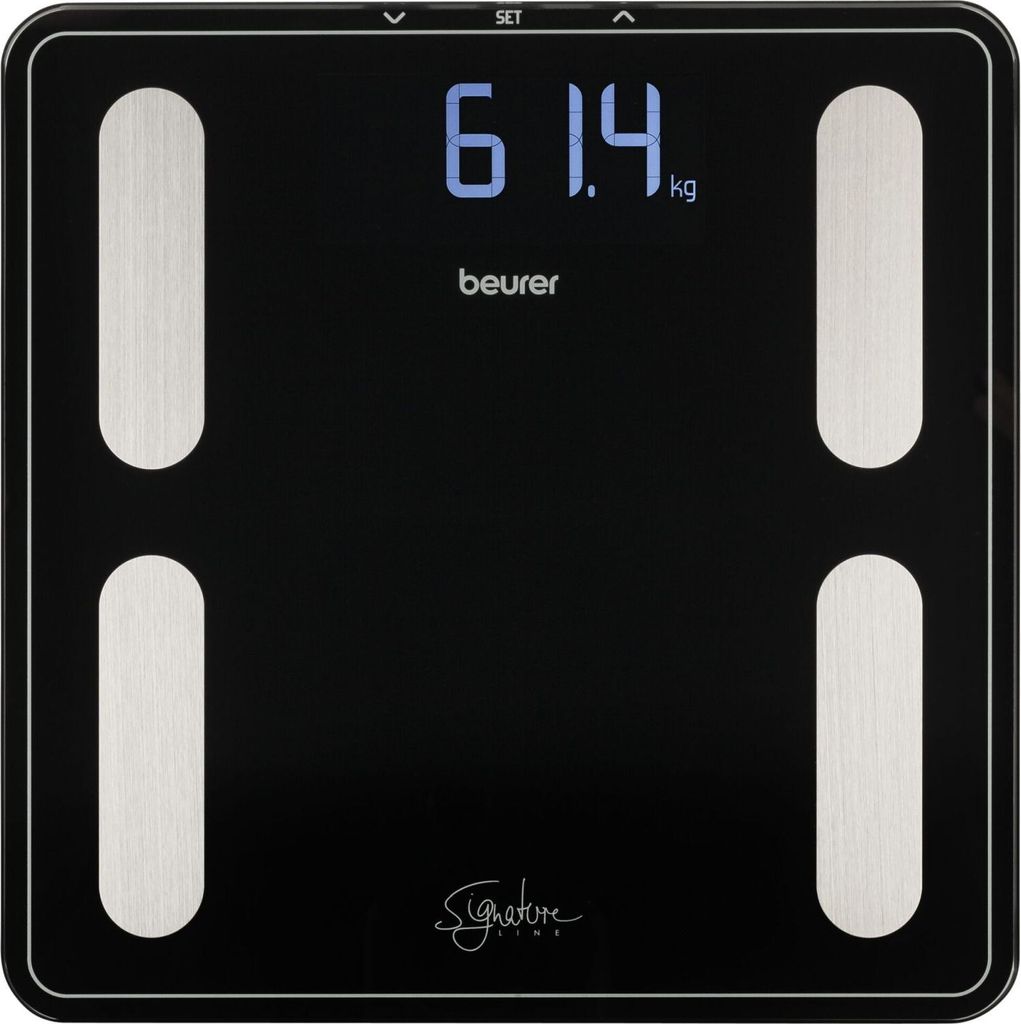 Beurer BF 400 black Glas Diagnosewaage Produktbild 
