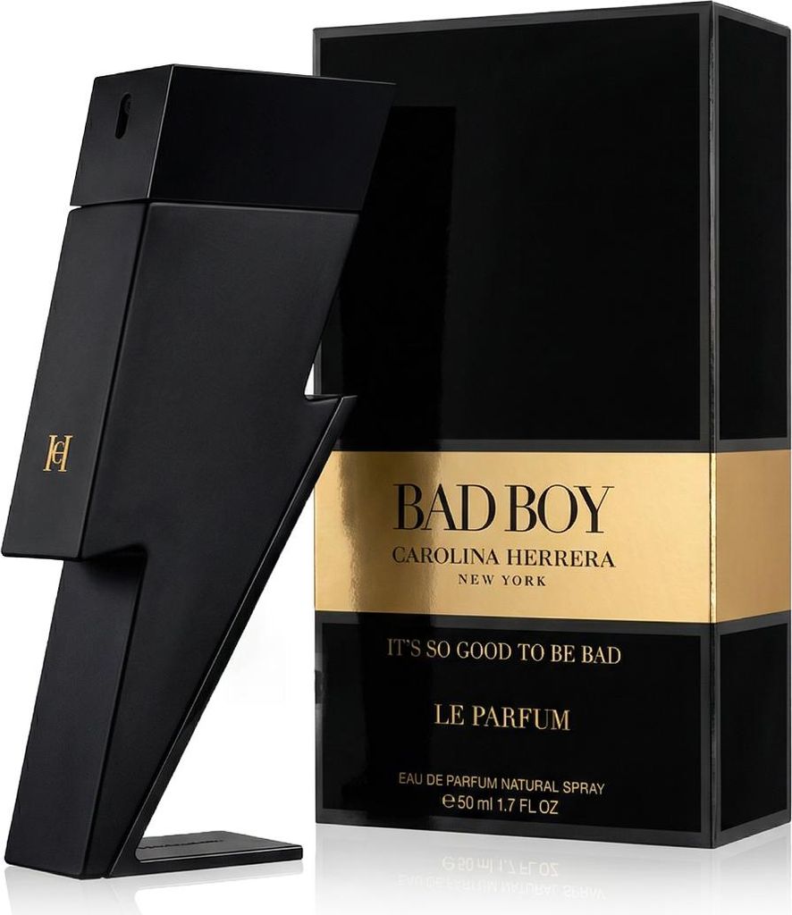 Carolina Herrera Bad Boy Le Parfum, Männer, 50 ml, Geranium, Salbei, Leder, Vetiver, Spray, ALCOHOL DENAT., PARFUM (FRAGRANCE), AQUA (WATER), LIMO...
