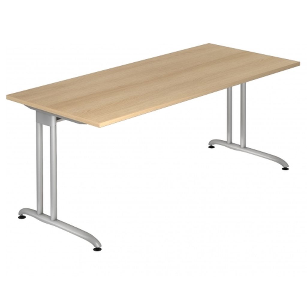 Schreibtisch 180x80cm Eiche