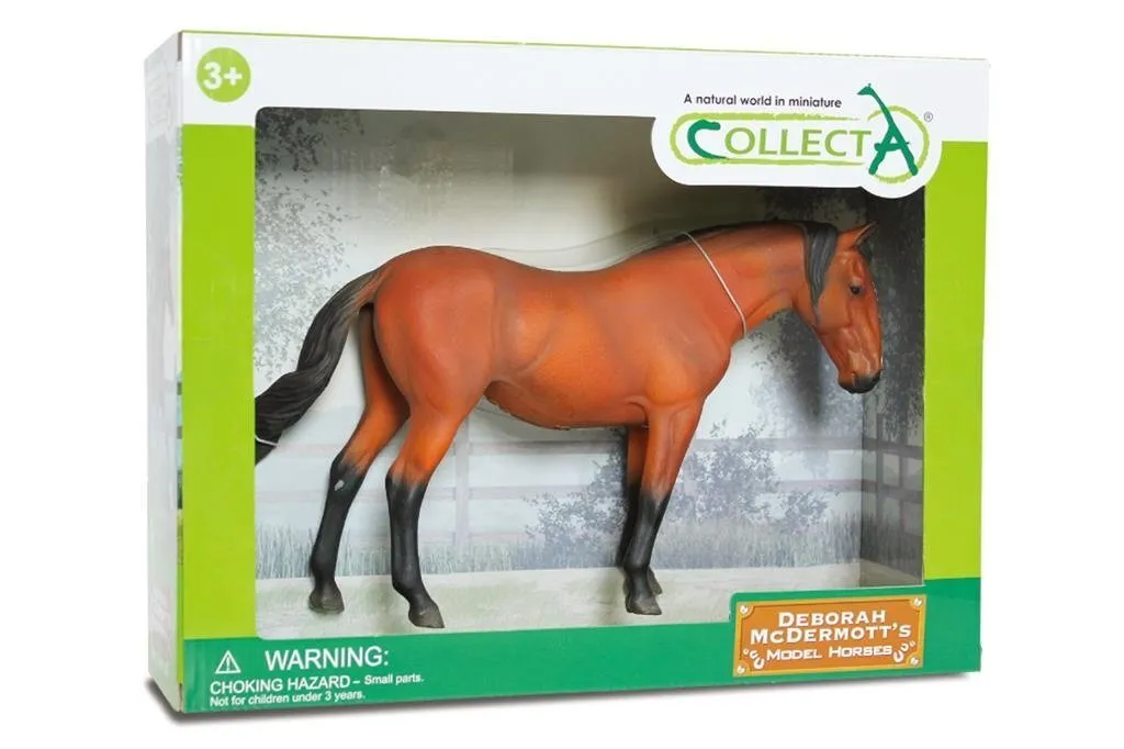 Figurine Cheval Lusitanien Jument Baie 89664 Deluxe Collecta Jouet