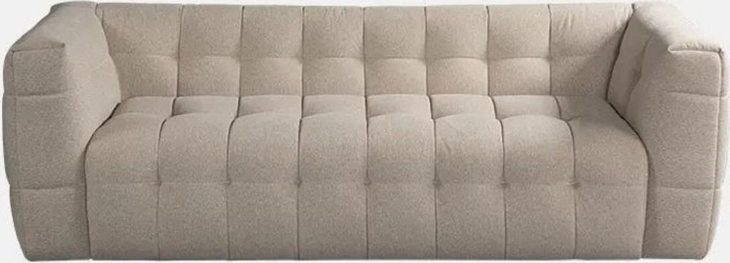 Casa Padrino Luxus Sofa Grau 230 x 96 x H. 74 cm - Wohnzimmer Sofa - Hotel Sofa - Wohnzimmer Möbel - Wohnzimmer Einrichtung - Hotel Möbel - Luxus...