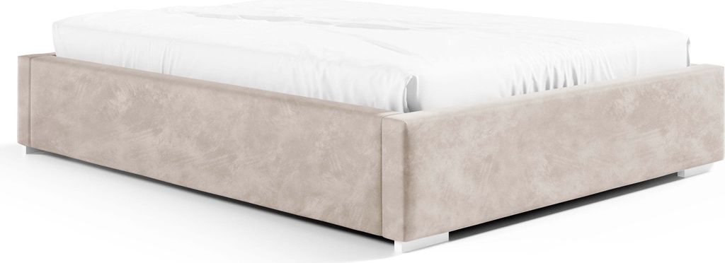 Stauraumbett Linn 180x220 – Modern & Stabil ohne Kopfteil Produktbild 