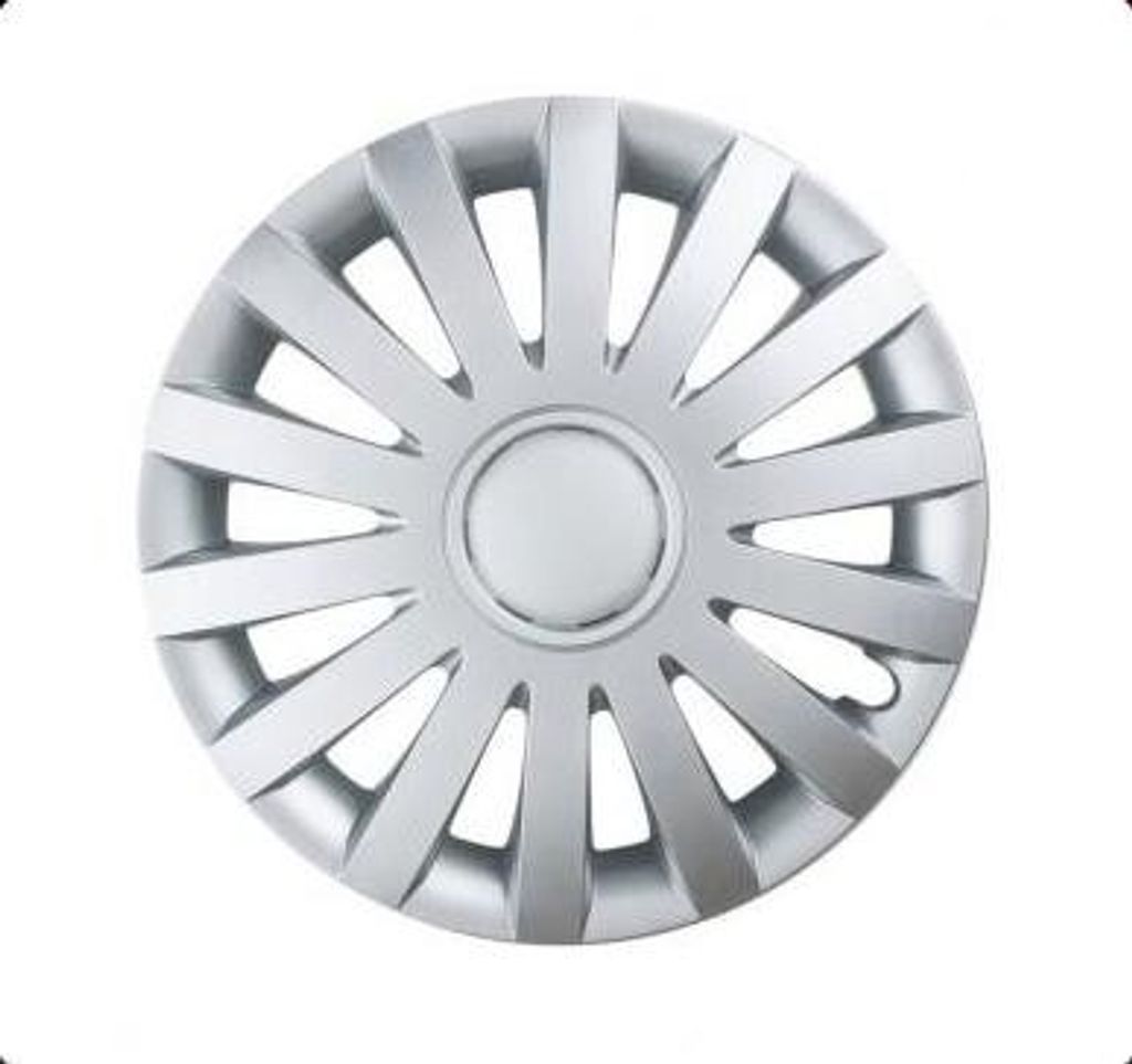 Tappi mozzo WIND 17" argento per cerchi in acciaio standard Immagine del prodotto 
