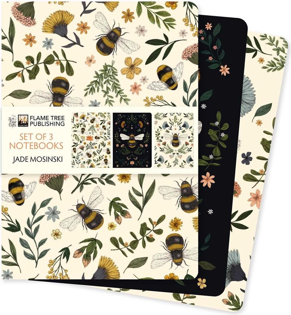 Jade Mosinski Set of 3 Standard Notebooks