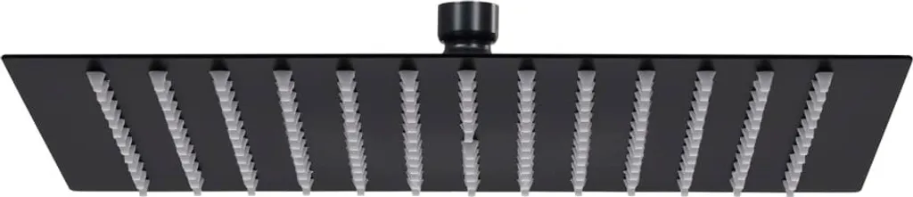 Soffione 25x25 Acciaio Inox AISI 304 Nero | Prestazioni Professionali