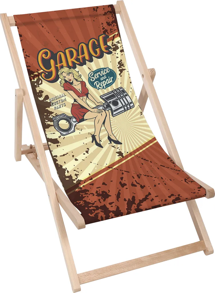 Sdraio Mare Legno Dreamroots 130kg | Resistente e Pieghevole 3 Livelli