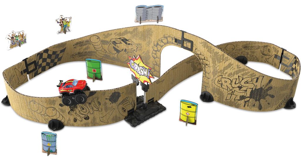 Car-Board Racers - Monster-Adventure Set Produktbild 