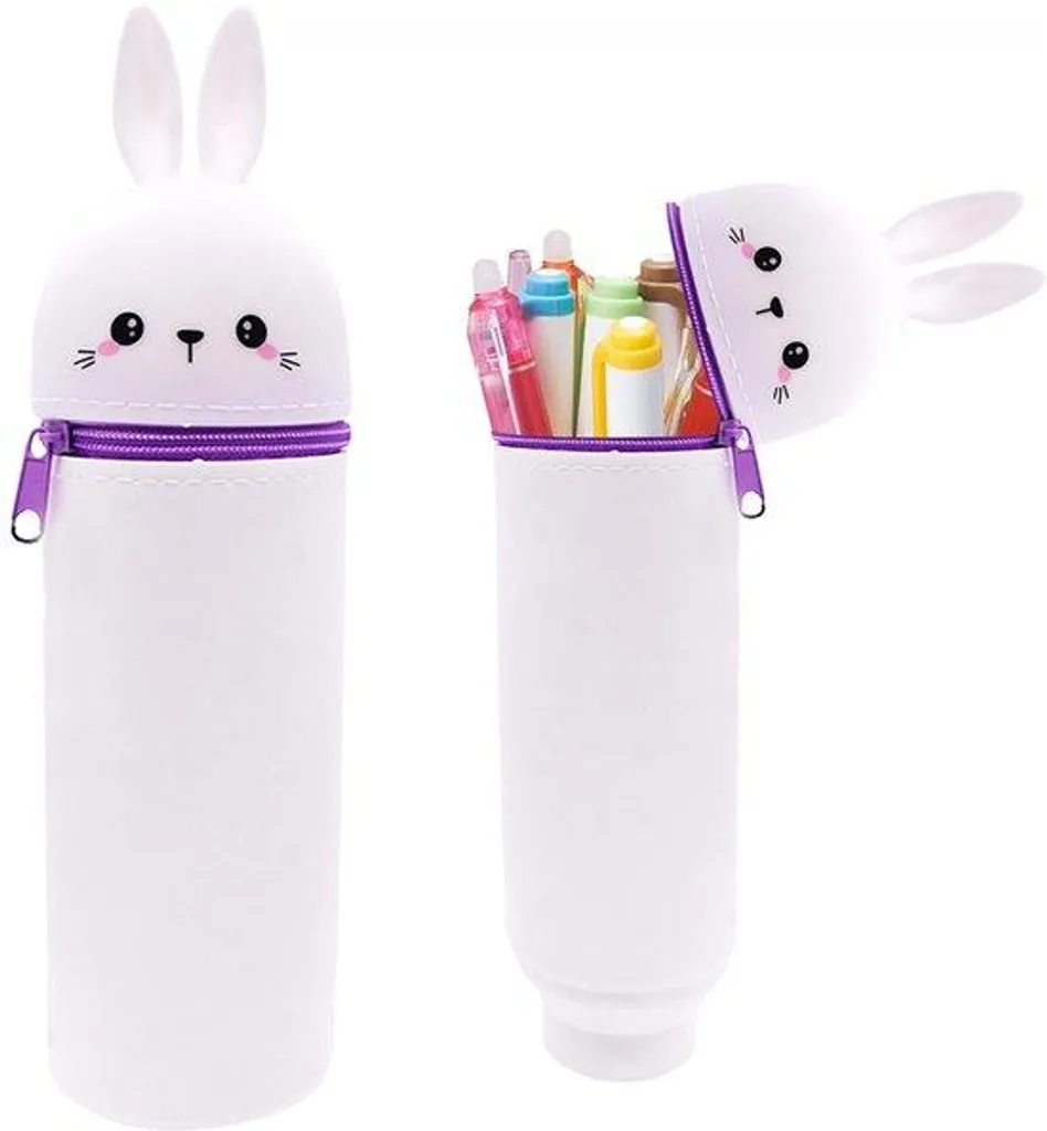 Étui silicone blanc lapin 2 en 1 : évitez les rayures et les chocs
