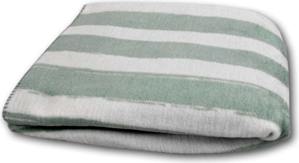 Jilda-Tex Wohndecke "Brushstroke" Decke Kuscheldecke Luxusdecke Tagesdecke Weihnachtsdecke Baumwolldecke (Mint)