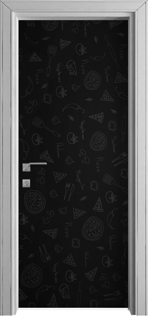 Tür Selbstklebende 80x210 cm Türfolie Türtapete Klebefolie - Pizza Italy Essen
