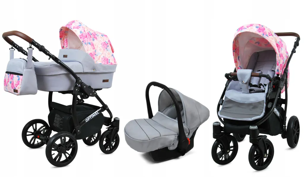 Coffret accessoires chaton BabyLux® Optimal - Pack 3 pièces rose fleuri