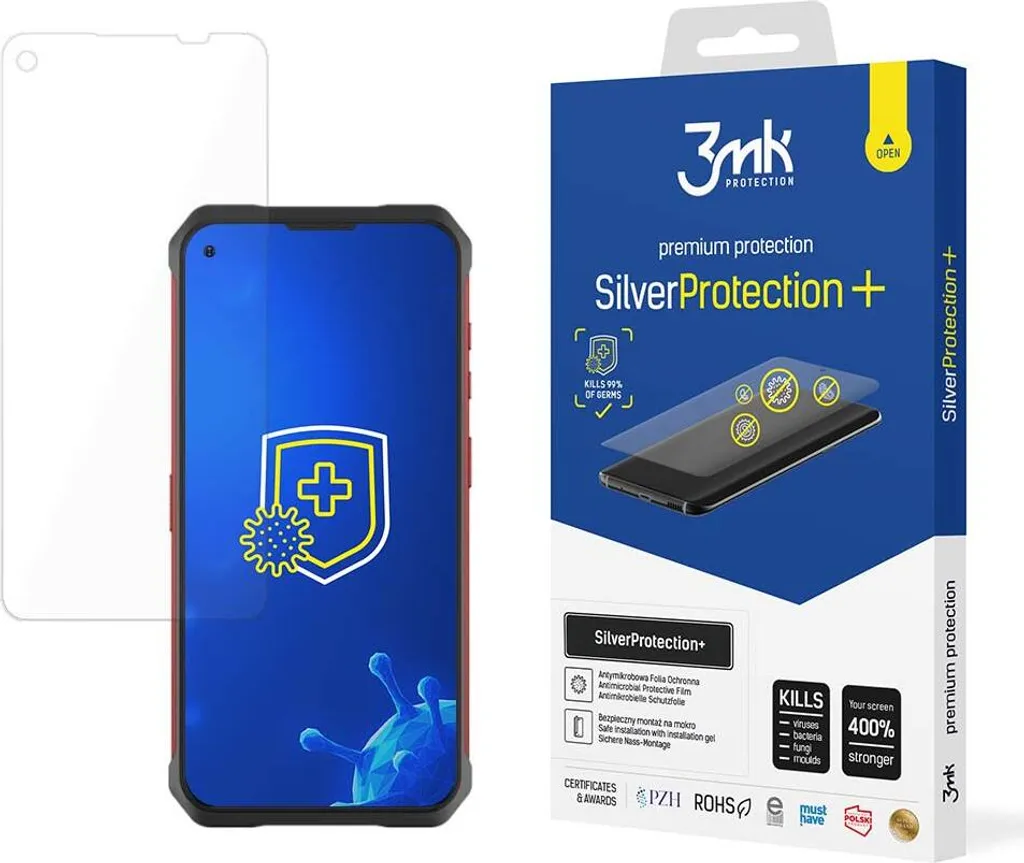 Doogee V10 3Mk Protezione d'argento + | Trattamento Silver Premium