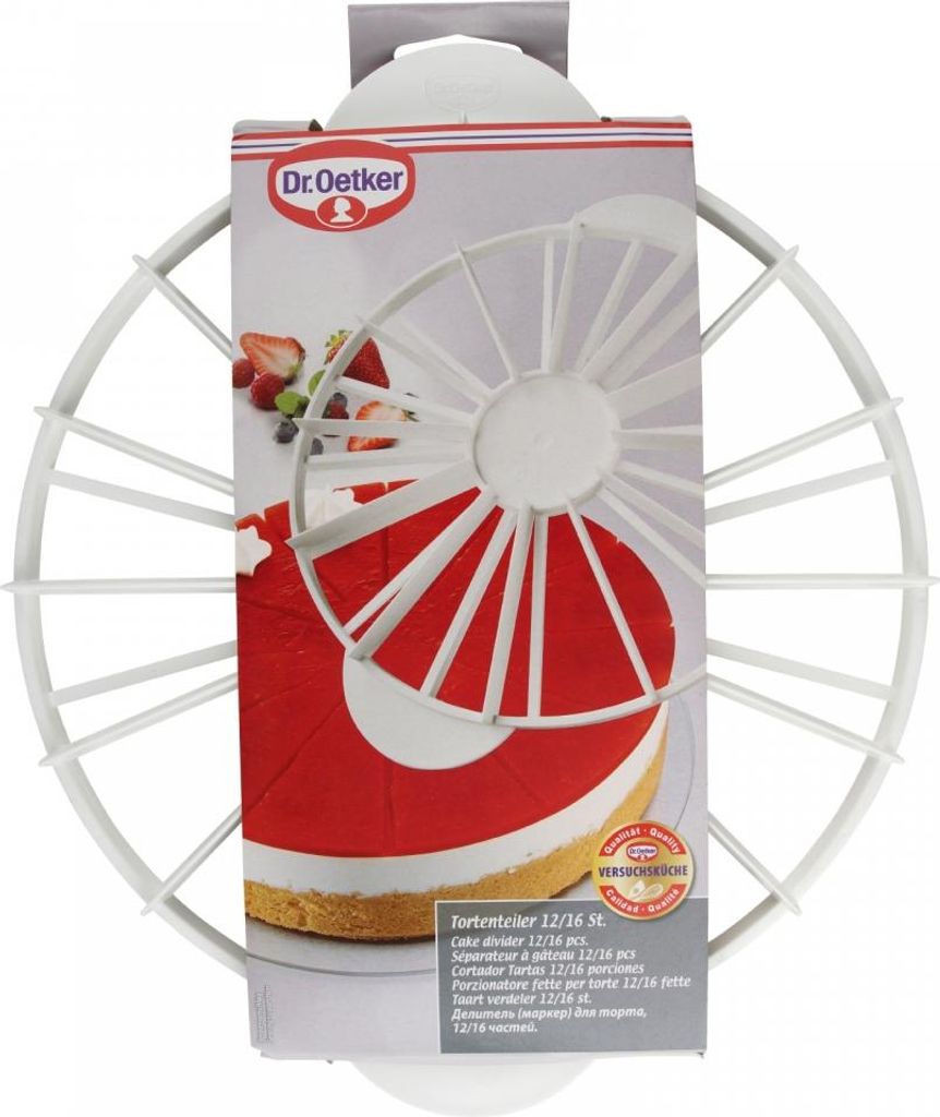 Dr. Oetker Torteneinteiler 12/16 Stücke 30x24,5x2,6 cm Image du produit 