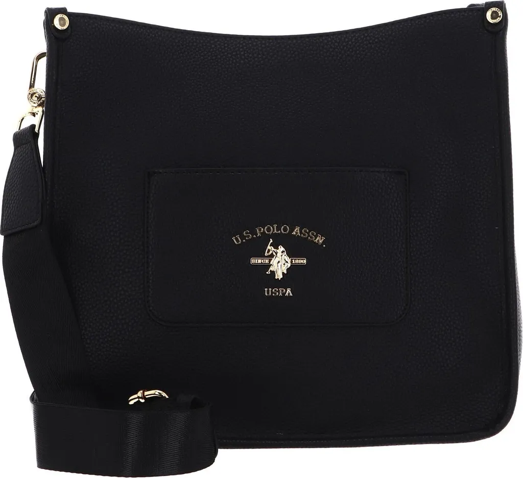 U.S. POLO ASSN. Borsa Stanford Hobo Black - Qualità Premium Garantita