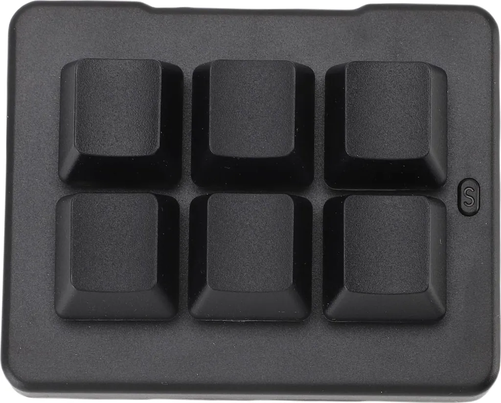 Clavier de jeu 6 touches sans fil : optimisez vos raccourcis et macros PC