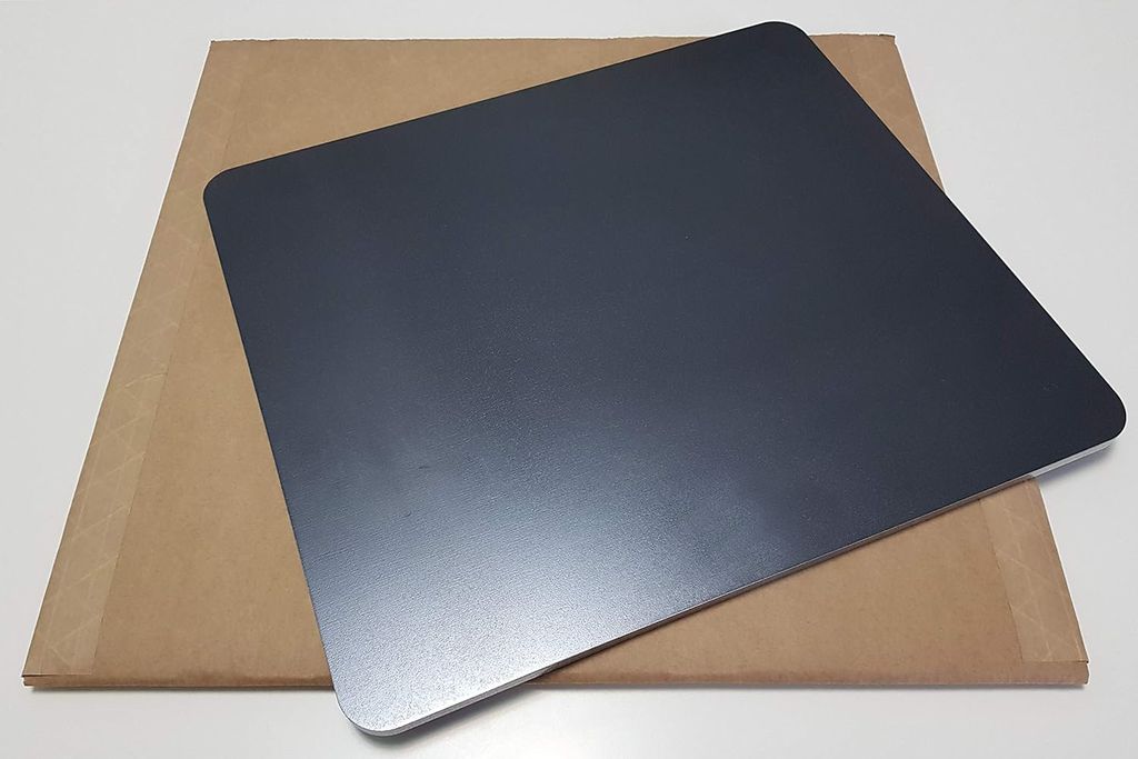 8mm Pizza- Brot- Backstahl rechteckig 38cm x 33cm Produktbild 7