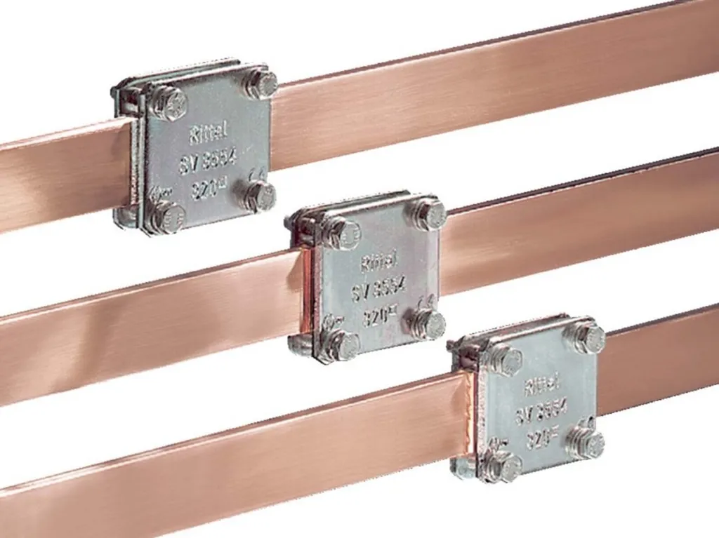 Raccord de Barre Collectrice 30 mm Rittal pour Armoires Électriques TGBT