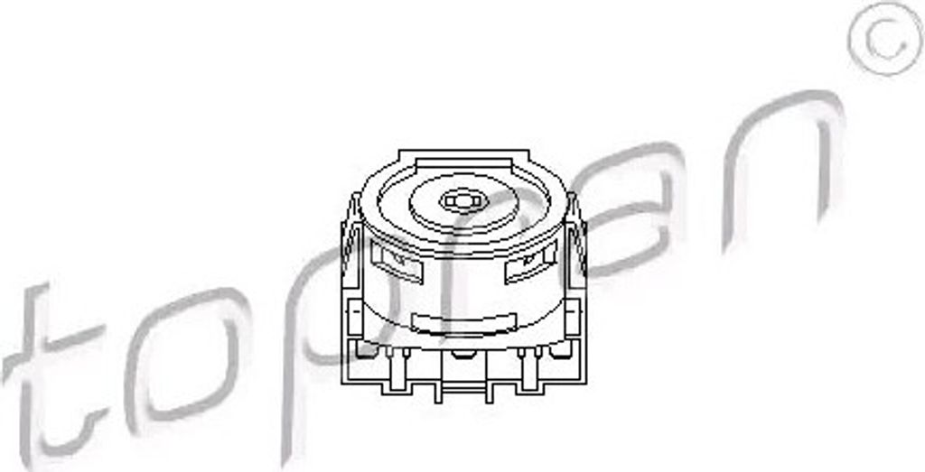 TOPRAN Zündschloss 302 436 für FORD Fiesta Mk6 Schrägheck (JA8 JR8) S-MAX (WA6)
