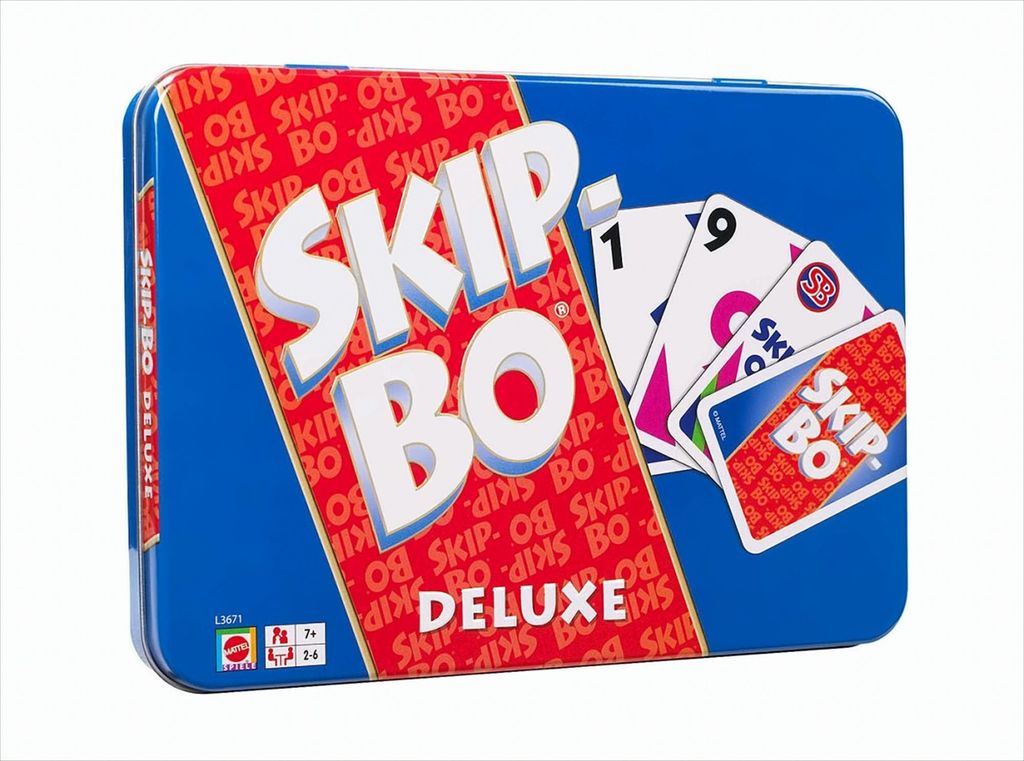 Skip-Bo Deluxe in Metalldose Produktbild 