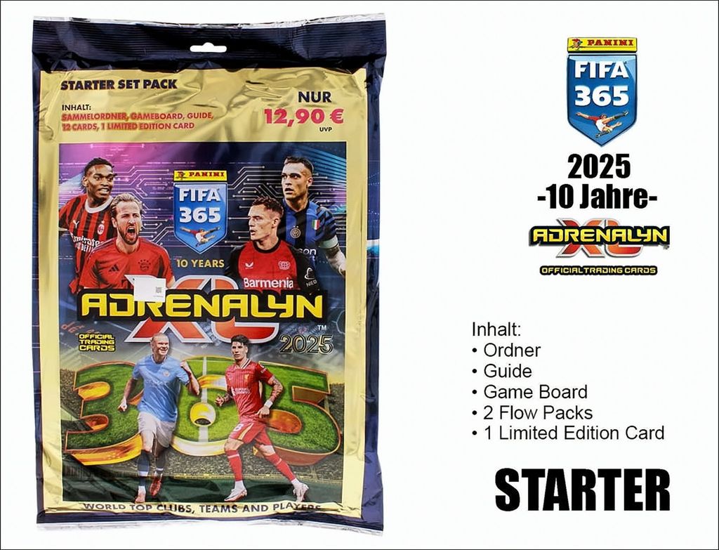 FIFA 365 2024/2025 TC (10 ans) Adrenalyn XL - STARTER Image du produit 