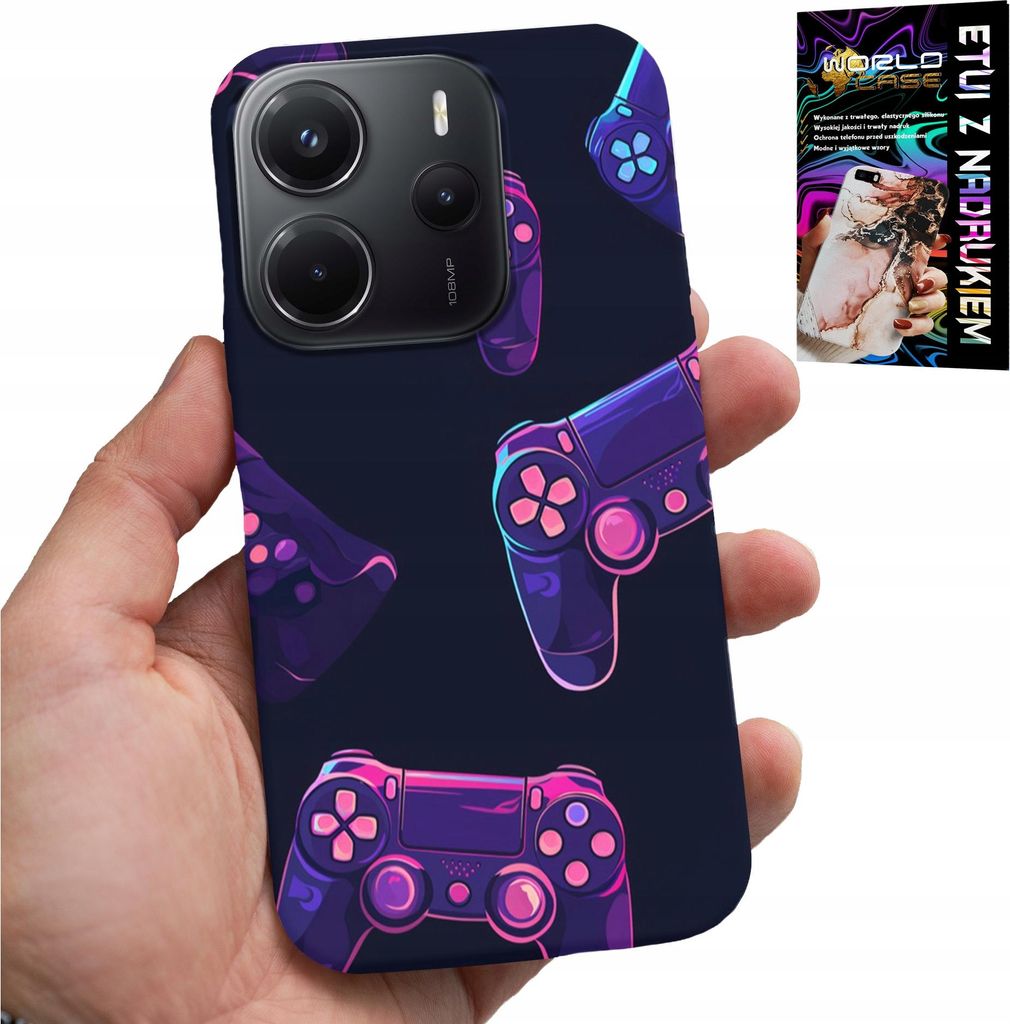 Gehäuse Für Xiaomi Note 14 4G - Gehäuse Für Gamer, Spieldesigns + Glas