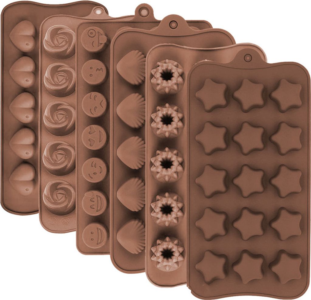 Silikonformen, Bonbonformen, Schokoladenformen Produktbild 