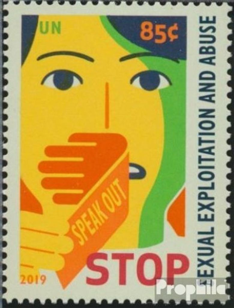 Briefmarken UNO - New York 2019 Mi 1705 (kompl.Ausg.) gestempelt Gegen sexuellen Missbrauch