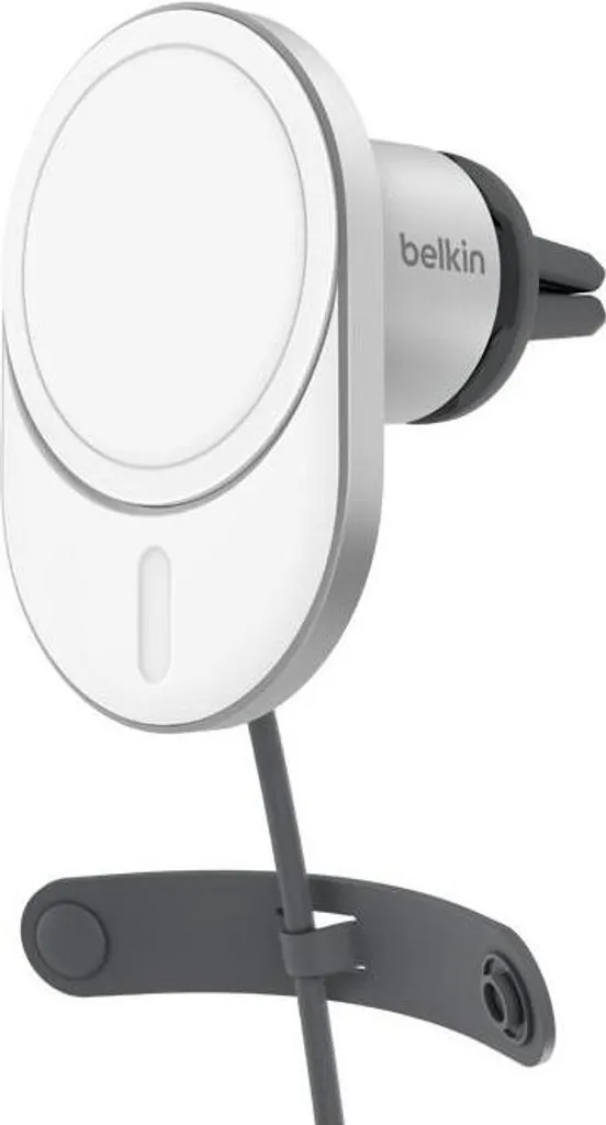 Supporto Auto Belkin BoostCharge Pro 15W Qi2 Wireless Rapido Bianco