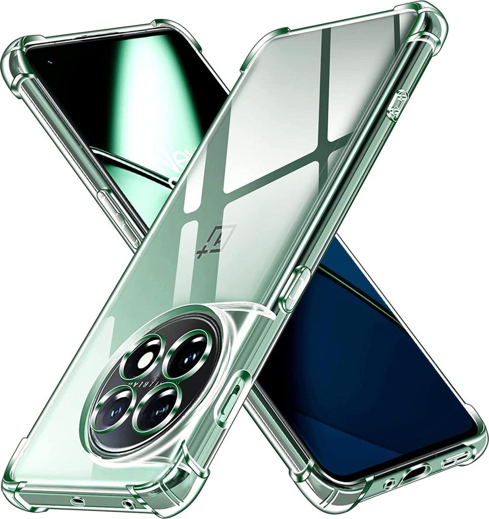 Hülle für OnePlus 11 - Stoßfeste Transparent Handyhülle Kratzfest Schutzhülle Ultra Dünn Phonillico