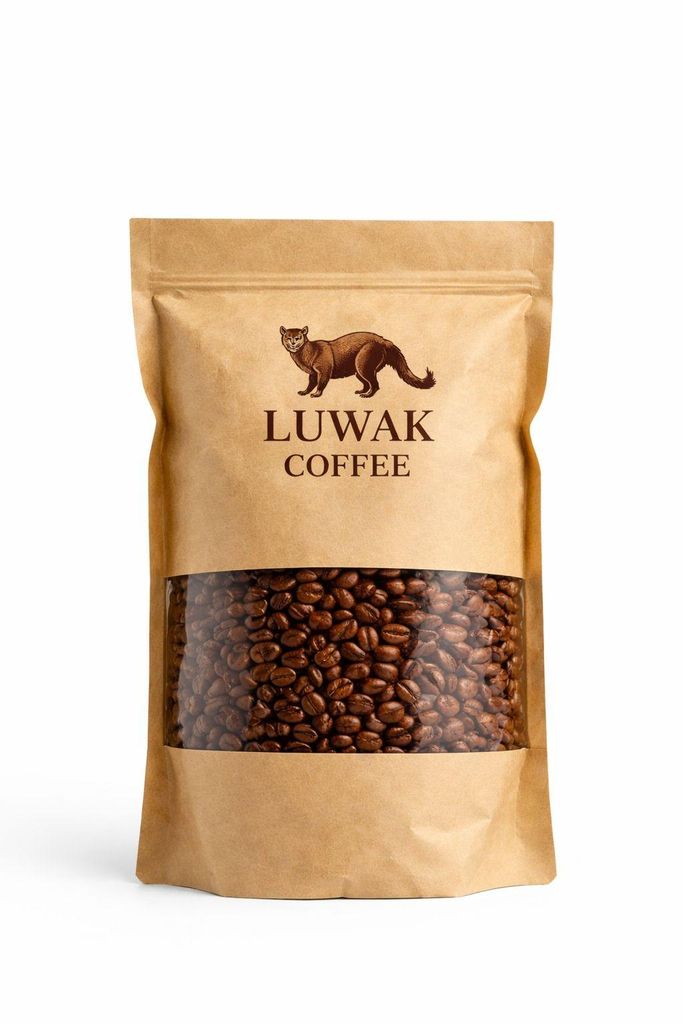 Civetto® Kopi Luwak Kaffeebohnen 1000g – Premium Arabica Produktbild 