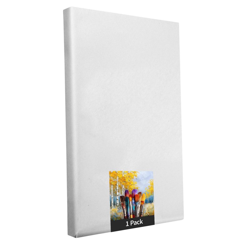 Keilframe - 1 stuk - 80 x 110 cm - witte canvasdoek van Productafbeelding 